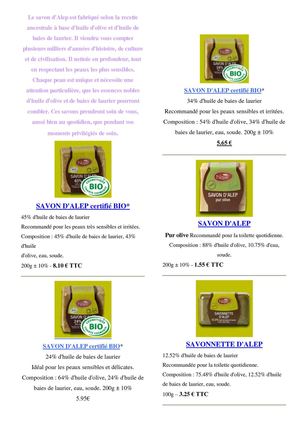 Catalogue Idealmarche Gamme NAJJAR