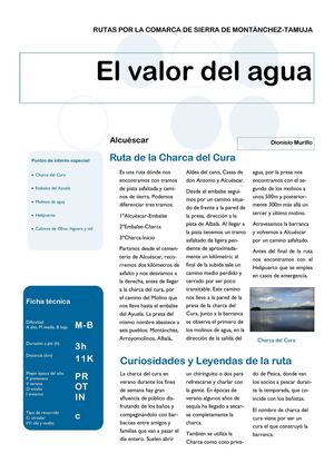 RUTAS POR LA SIERRA DE MONTÁNCHEZ