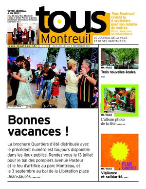 Tous Montreuil n°60 - 5 juillet au 5 septembre 2011