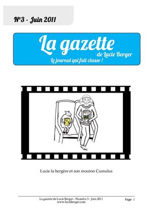 Gazette de Lucie Berger numéro 3