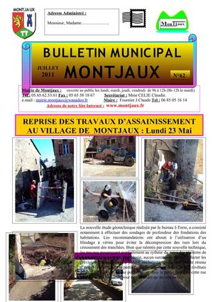 Bulletin n°62 juillet 2011