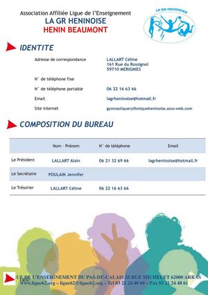 HENIN LA GR HENINOISE