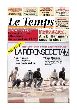 Le Temps d'Algérie Edition du Mercredi 06 juillet 2011