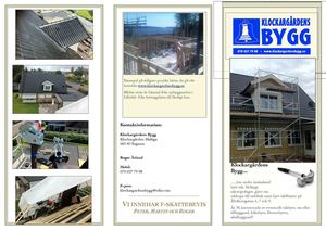 Broschyr Klockargården