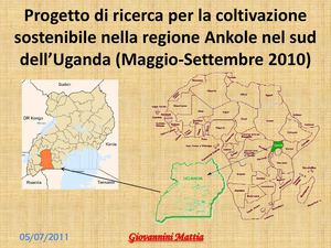 Uganda: progetto coltivazione sostenibile della terra