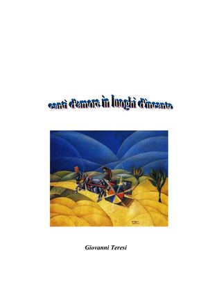 "Canti d'amore in luoghi d'incanto" poesie di Giovanni Teresi