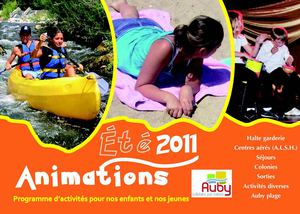 Activités été 2011