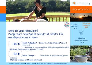 Forfait Spa et Massage