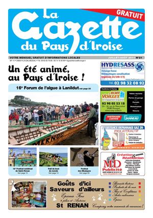 La Gazette du Pays d'Iroise N°21