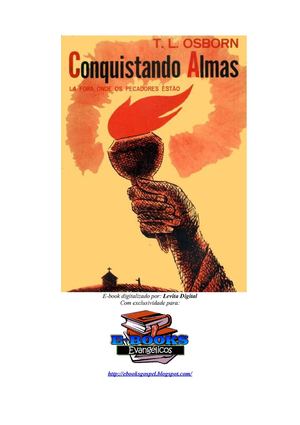Conquistando Almas, lá fora onde os Pecadores estão - T.L.Osborn