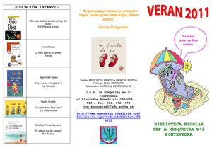 Recomendacións libros para o verán