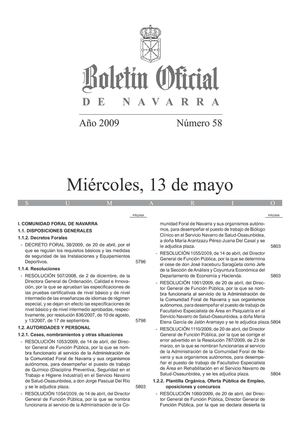 Navarra Decreto 38-2009 de Seguridad en Instalaciones Deportivas 