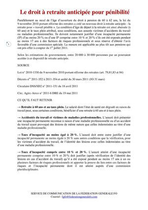 Le droit - retraite anticip-e pour p-nibilit-