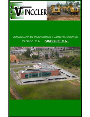 Venezolana de Inversiones y Construcciones Clerico, C.A. (VINCCLER, C.A.)