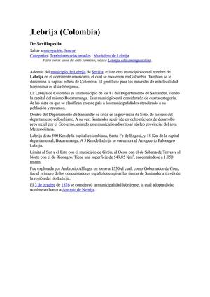 LEBRIJA CAPITAL PIÑERA DE COLOMBIA