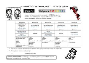 3a Setmana MATI - programació