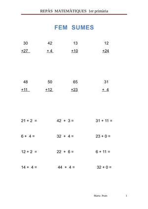 Sumes protant i sense portant-ne