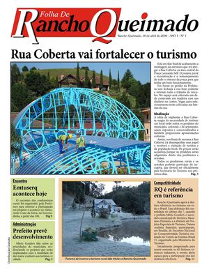 Folha de Rancho Queimado - Ed. 01