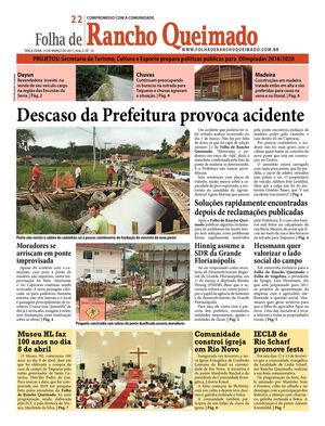 Folha de Rancho Queimado - Ed. 22