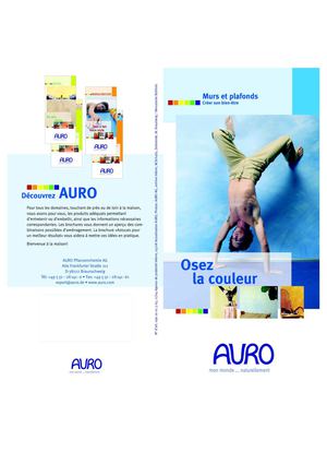 AURO: Osez la couleur - Murs et Plafonds