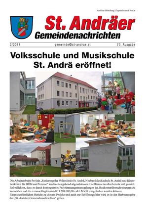 73. St. Andräer Gemeindezeitung