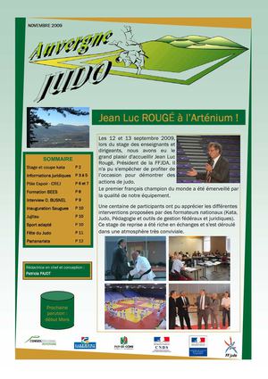 auvergne judo novembre 2009