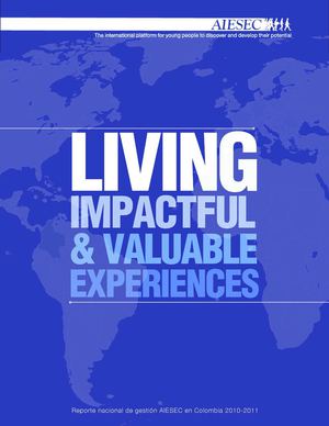 Reporte de gestión, AIESEC en COLOMBIA 