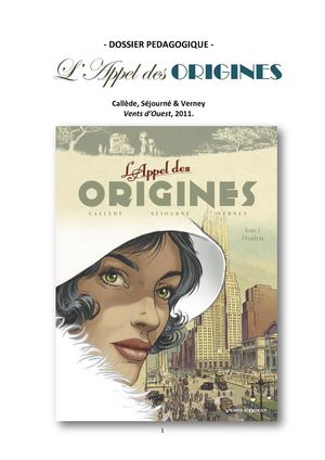 39. L'Appel des origines. 1, Harlem : analyse de couverture