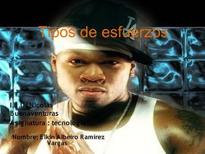 RE tipos de esfuersos