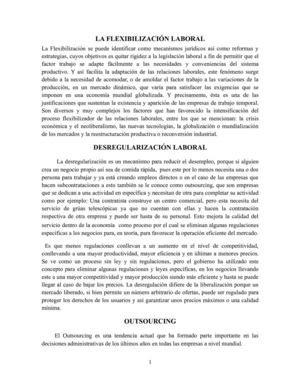 derecho laboral, mundo productivo