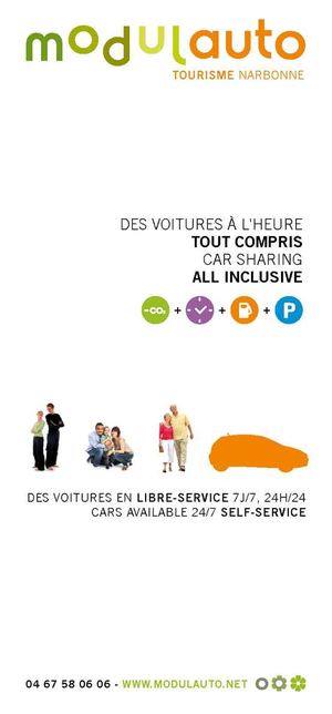 Brochure Modulauto Narbonne 2011