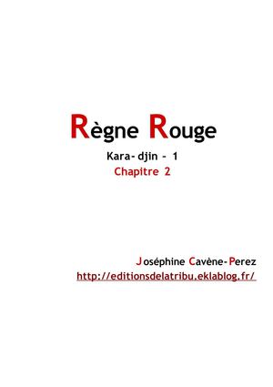 Kara-djin 1 - Règne Rouge - chapitre 2