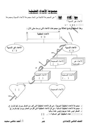 مجموعة الأعداد الحقيقية