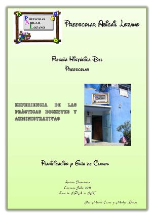 Preescolar Abigail Lozano