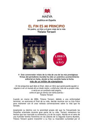 EL FIN ES MI PRINCIPIO