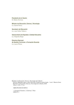 Materiales Agua y Suelo Docentes