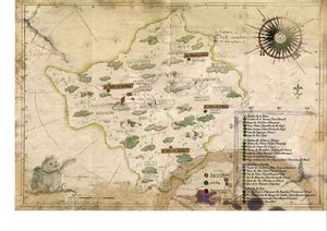 Carte des sites "Mystères des Monts de la Madeleine