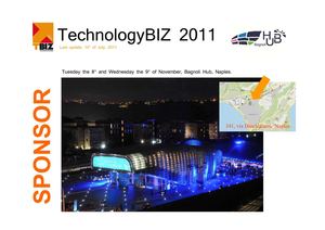 TechnologyBIZ 2011 - Presentation July exhibitors ENG