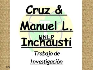 Trabajo de Investigación sobre Pasto Ovillo