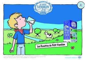 Les recettes du Petit Vendéen, recettes à base de Lait