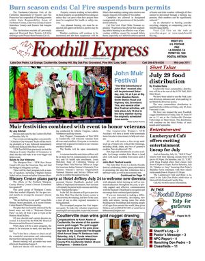 Foothill Express - Mid-July 2011