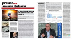 periodico seccion finanzas