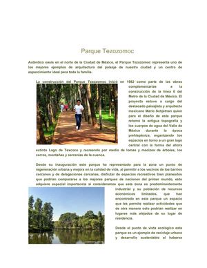 Parque Tezozomoc