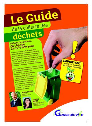 Guide de la collecte des déchets - Ville de Goussainville
