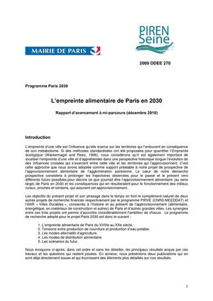 Rapport intermédiare Billen