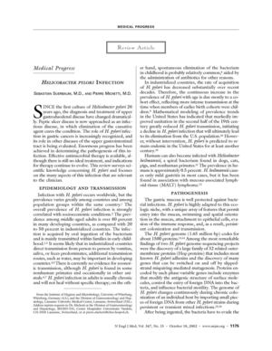 Helicobacter pilory
