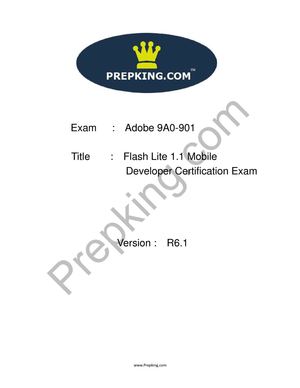 Prepking 9A0-901 Exam Questions