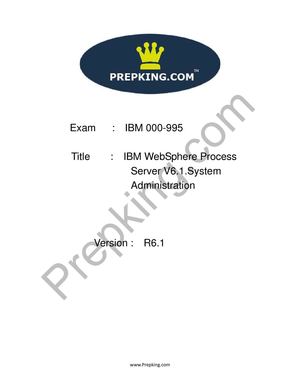 Prepking 000-995 Exam Questions