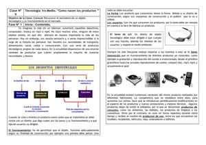 Como nacen los productos