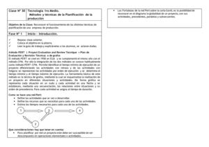 malla pert y carta gantt